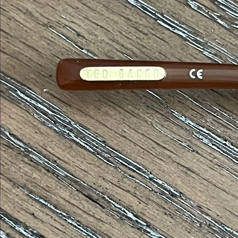 Ted Baker Women's Prowl Prescription Glasses with Brown Half Rim Frame - Picture 5 of 8